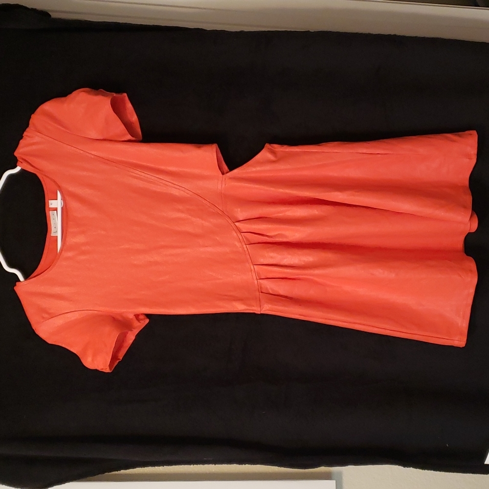 Ruched Body-Tank Mini Dress by LEITH